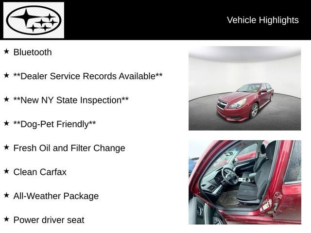 2013 Subaru Legacy 2.5i Premium