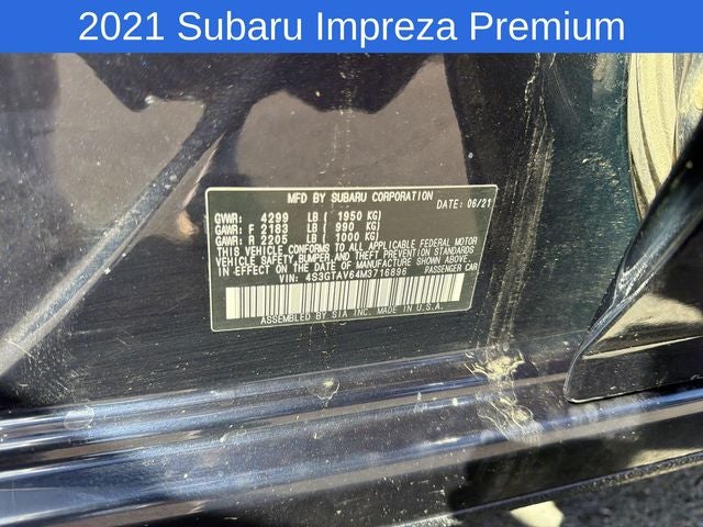 2021 Subaru Impreza Premium