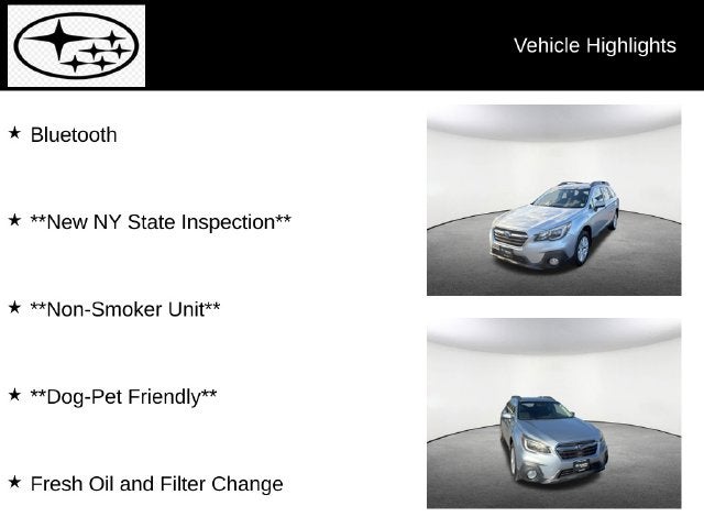 2018 Subaru Outback 2.5i Premium