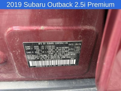 2019 Subaru Outback 2.5i Premium