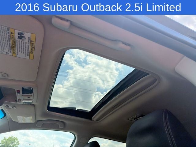 2016 Subaru Outback 2.5i Limited