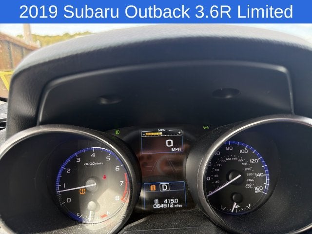 2019 Subaru Outback 3.6R Limited