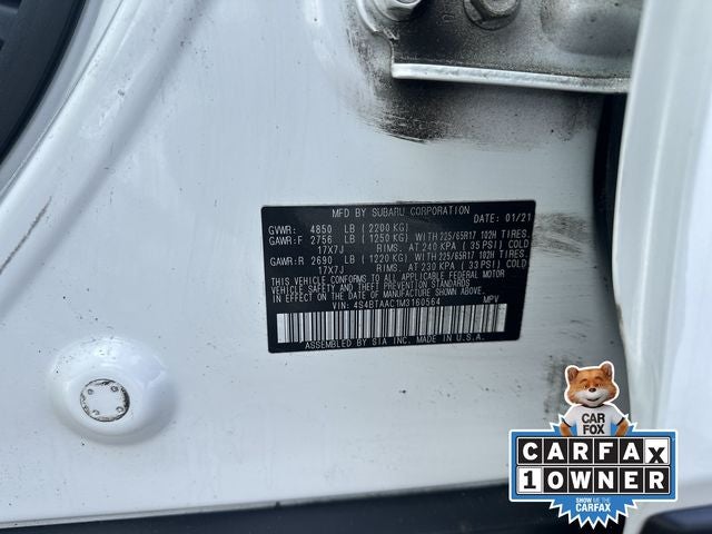 2021 Subaru Outback 2.5i