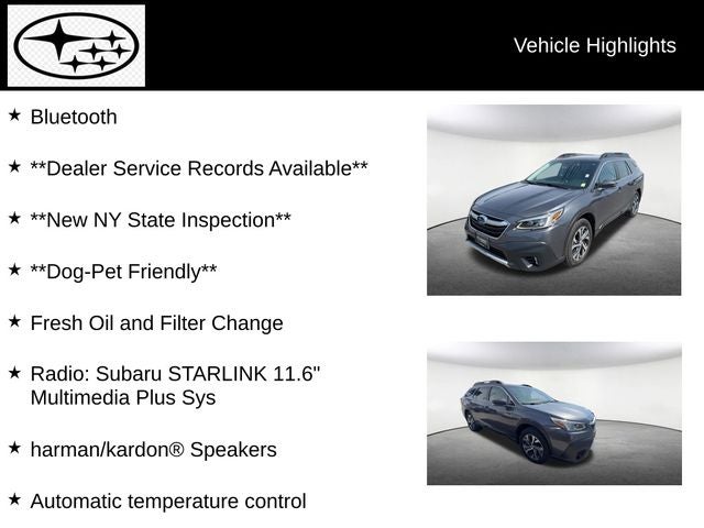 2022 Subaru Outback Limited