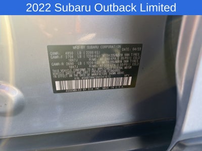 2022 Subaru Outback Limited