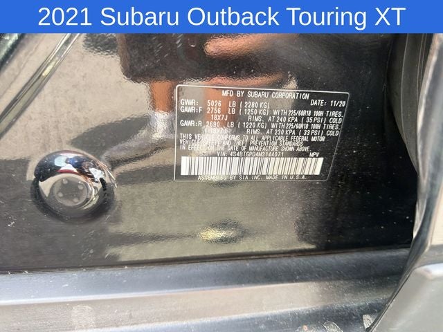 2021 Subaru Outback Touring XT
