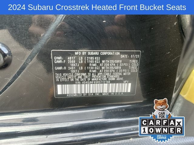 2024 Subaru Crosstrek Sport