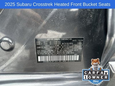 2025 Subaru Crosstrek Limited