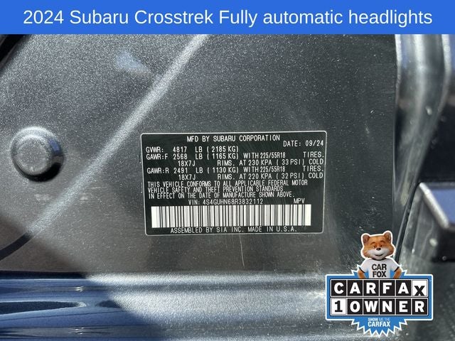 2024 Subaru Crosstrek Limited