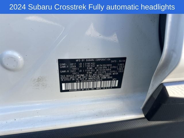 2024 Subaru Crosstrek Limited