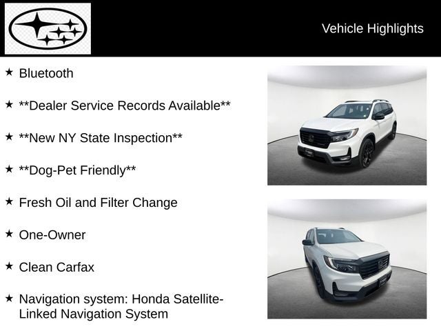 2024 Honda Passport Black Edition