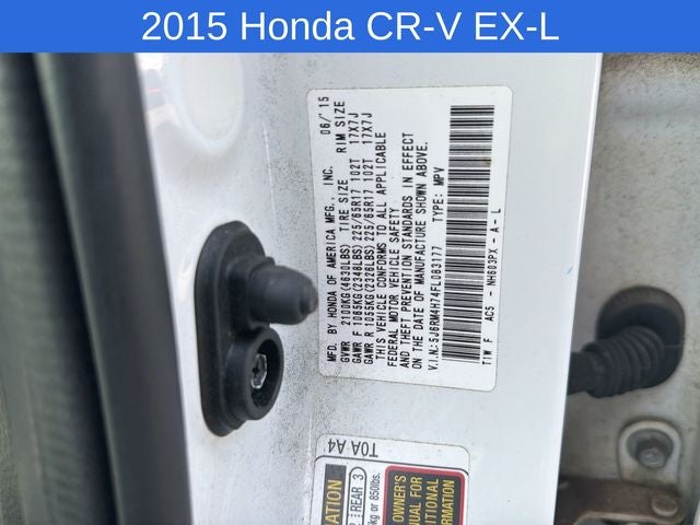2015 Honda CR-V EX-L
