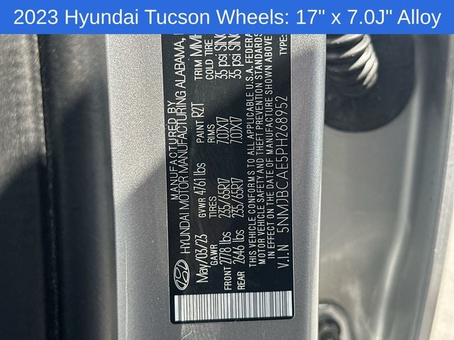 2023 Hyundai Tucson SEL