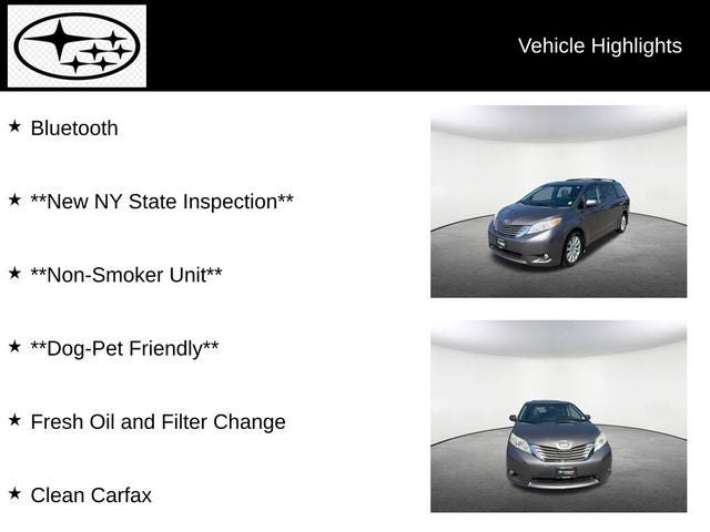 2017 Toyota Sienna XLE Premium 7 Passenger