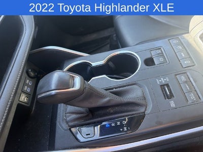 2022 Toyota Highlander XLE