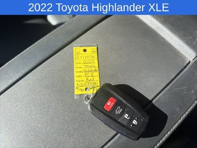 2022 Toyota Highlander XLE