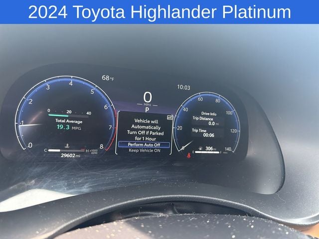 2024 Toyota Highlander Platinum