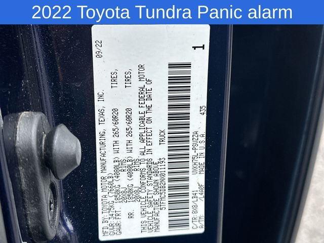 2022 Toyota Tundra Hybrid 1794 Edition