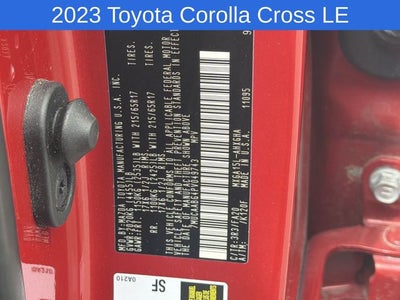 2023 Toyota Corolla Cross LE