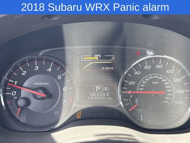 2018 Subaru WRX Limited