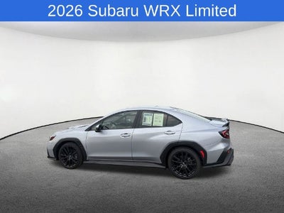 2026 Subaru WRX Limited