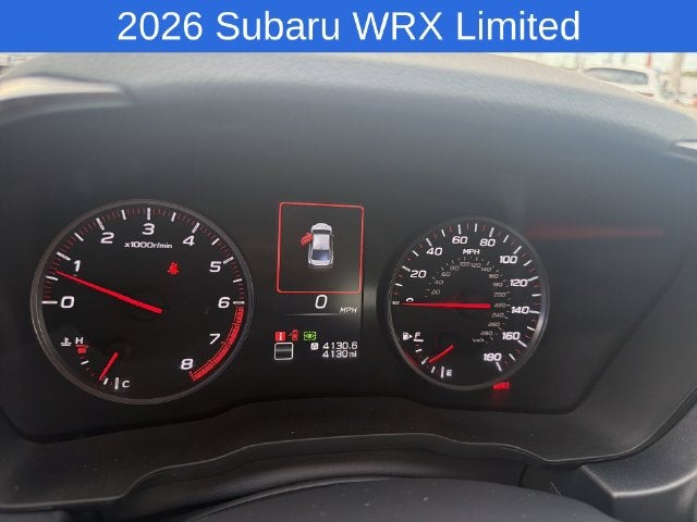 2026 Subaru WRX Limited
