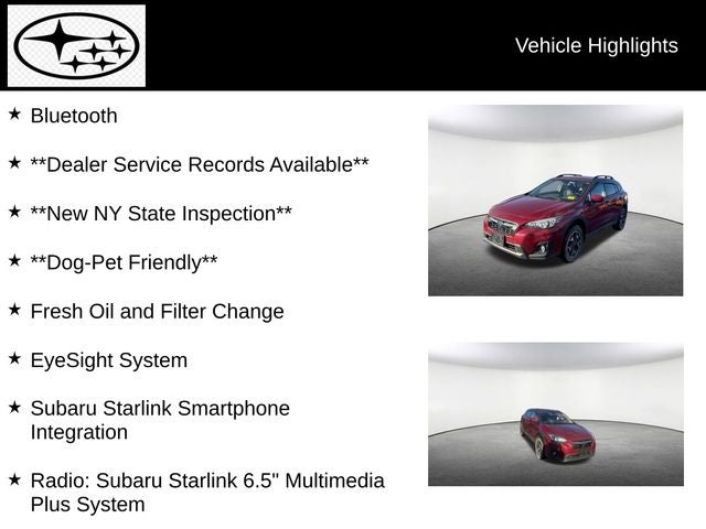 2019 Subaru Crosstrek 2.0i Premium