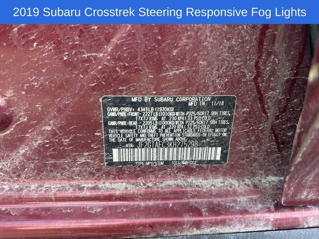 2019 Subaru Crosstrek 2.0i Premium