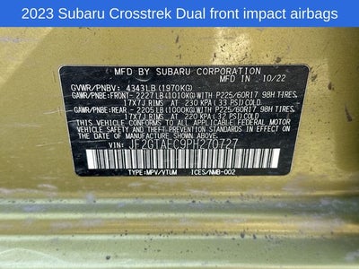 2023 Subaru Crosstrek Premium