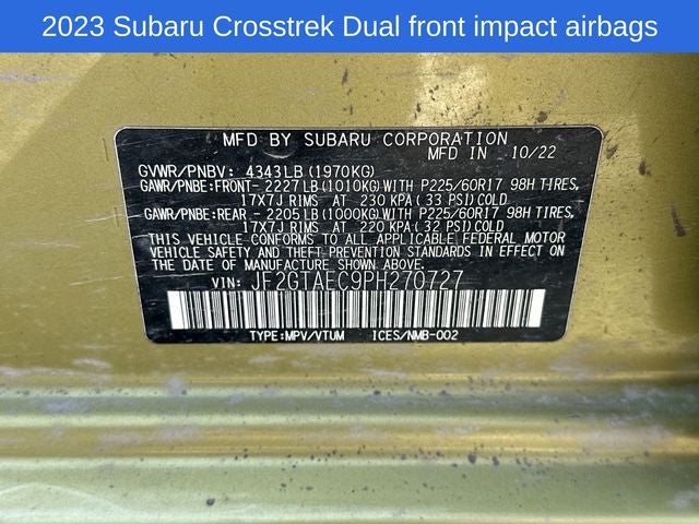2023 Subaru Crosstrek Premium