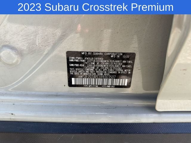 2023 Subaru Crosstrek Premium
