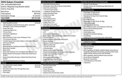 2024 Subaru Crosstrek Base