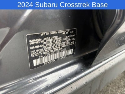 2024 Subaru Crosstrek Base