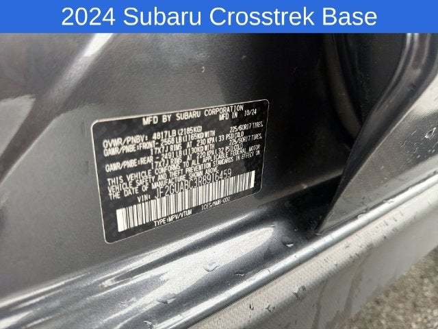 2024 Subaru Crosstrek Base