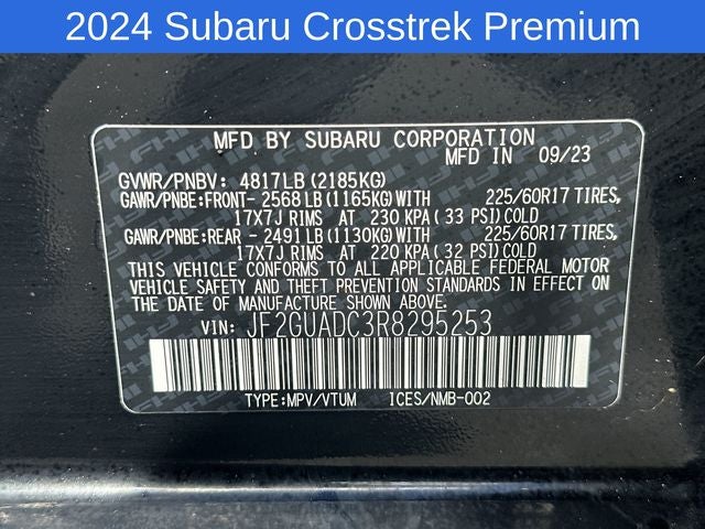 2024 Subaru Crosstrek Premium