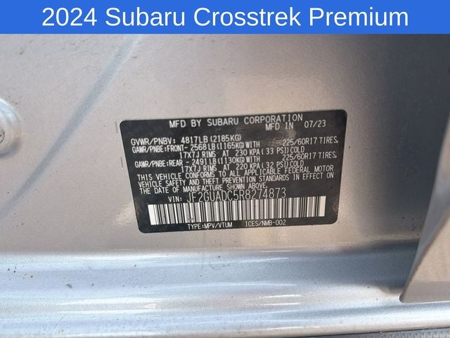 2024 Subaru Crosstrek Premium