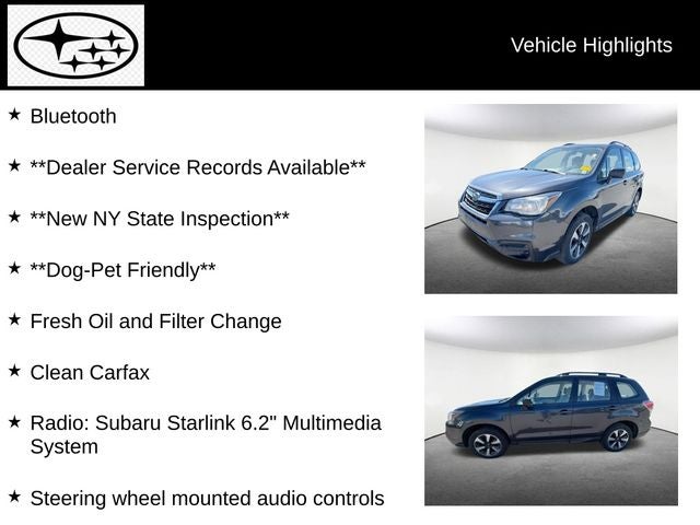 2017 Subaru Forester 2.5i