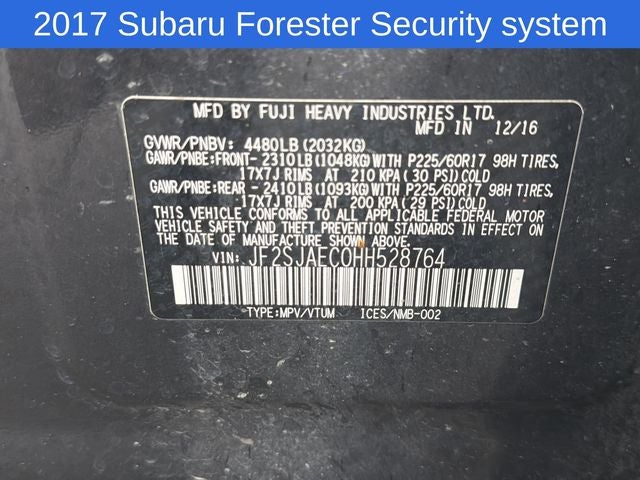 2017 Subaru Forester 2.5i Premium