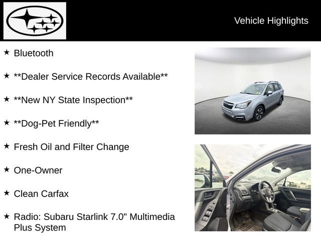 2018 Subaru Forester 2.5i Premium
