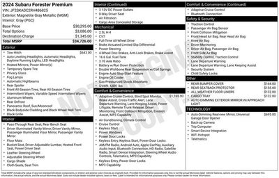 2024 Subaru Forester Premium