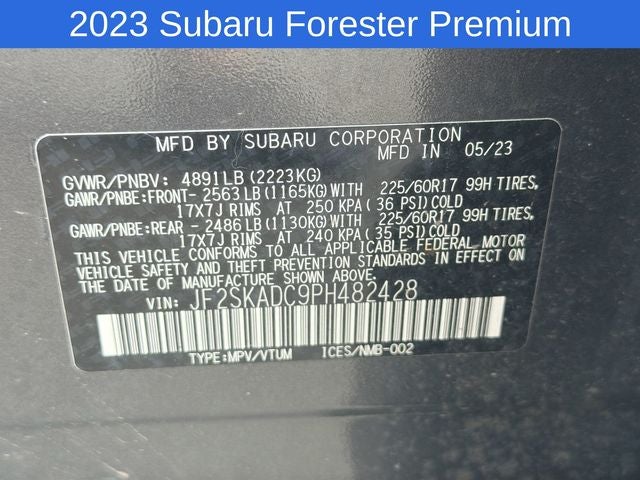 2023 Subaru Forester Premium