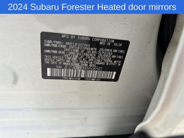 2024 Subaru Forester Sport