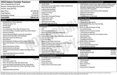 2020 Subaru Forester Premium