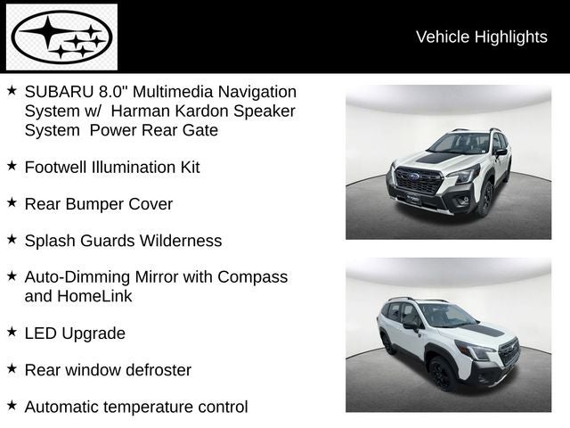 2025 Subaru Forester Wilderness