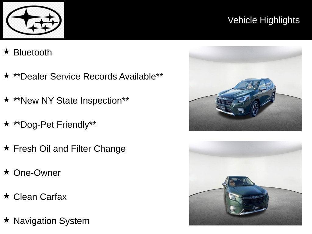 2023 Subaru Forester Touring