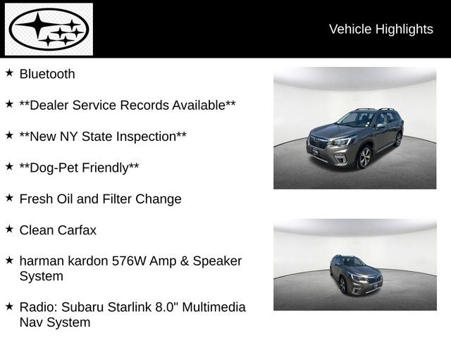 2021 Subaru Forester Touring