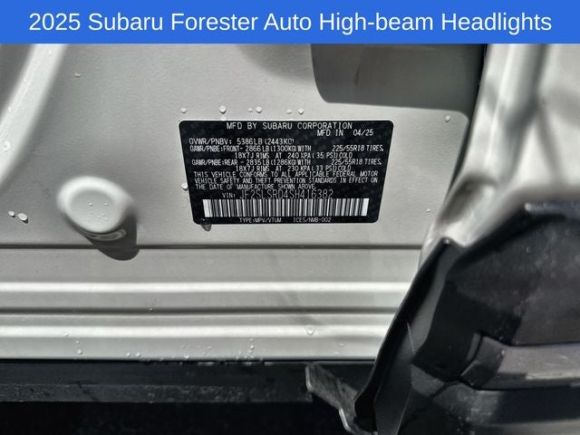 2025 Subaru Forester Hybrid Limited