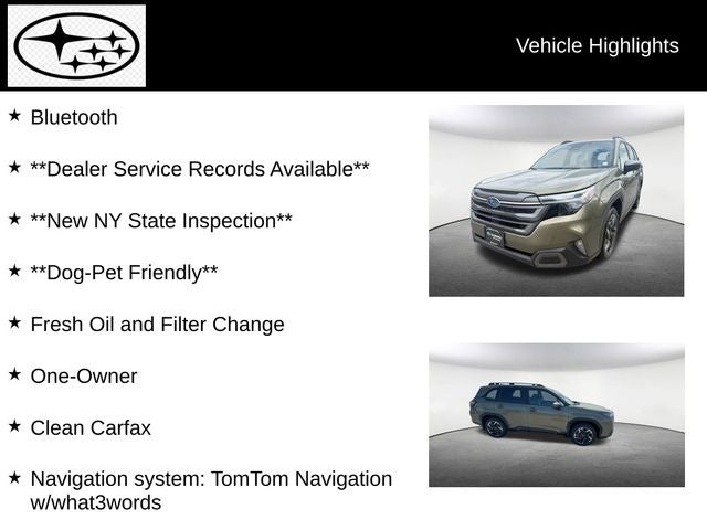 2025 Subaru Forester Hybrid Limited