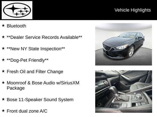 2016 Mazda Mazda6 i Touring