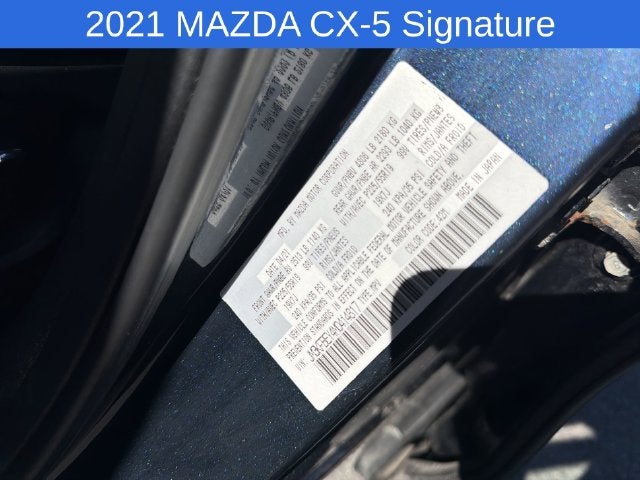 2021 Mazda Mazda CX-5 Signature